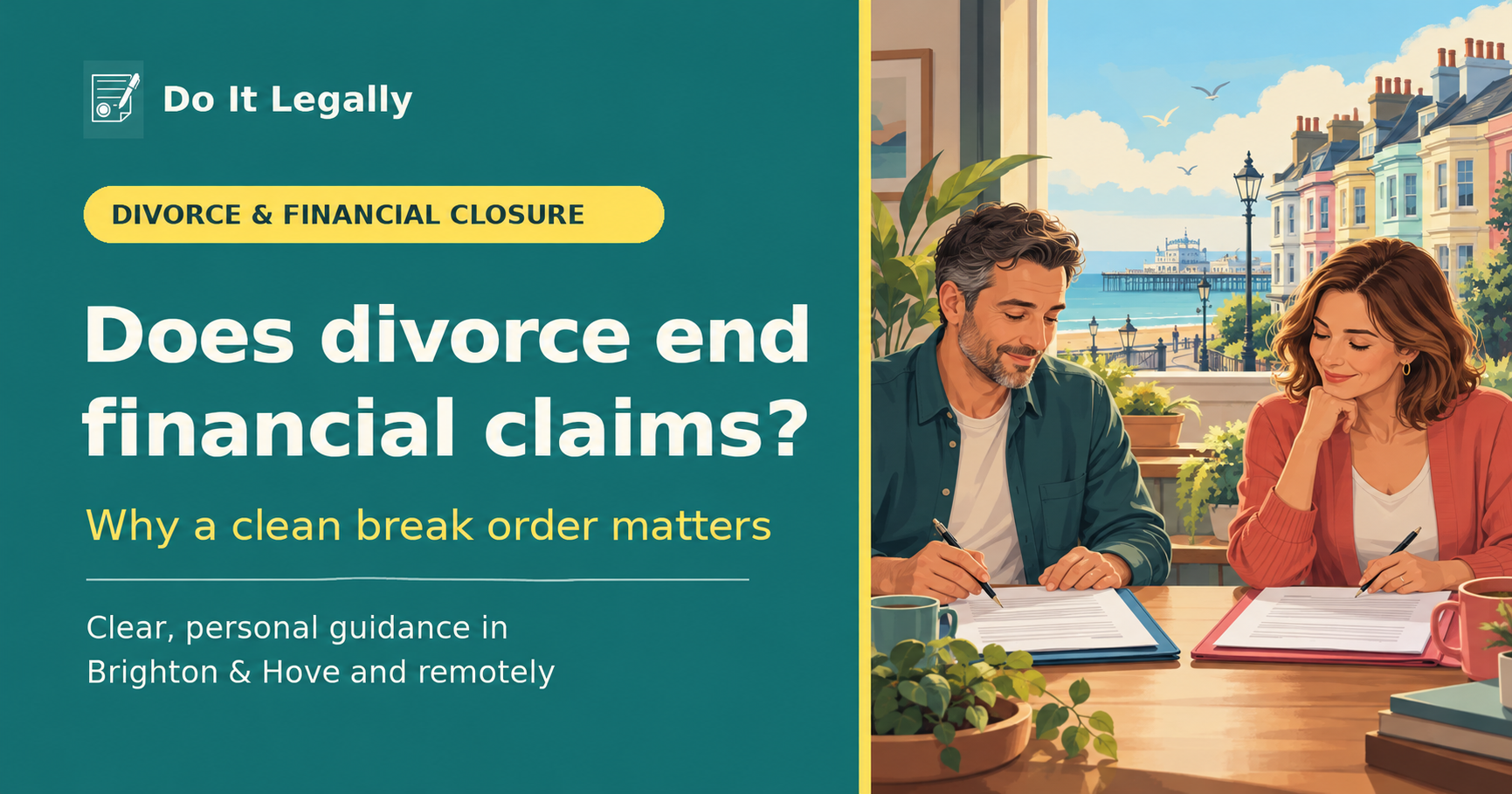 Featured image for “Does Divorce End Financial Claims? Why a Clean Break Order Matters”
